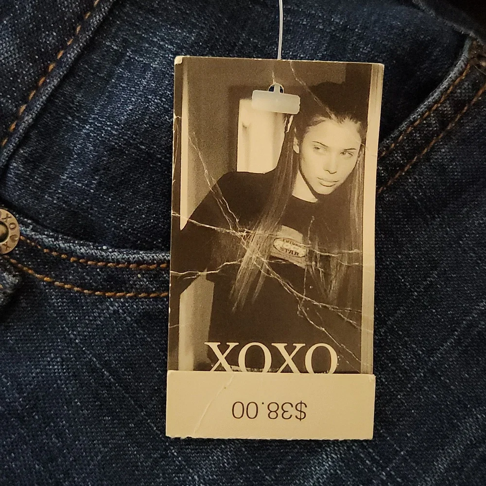XOXO Girls Jeans ❤️ Vintage Flared Jeans - Picture 2 of 5